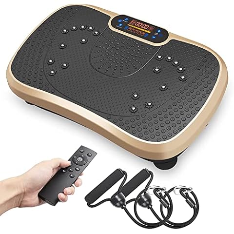 Dripex Vibrationsplatten, 3D Trainingsgerät mit 99 Vibrationsstufen Sportgerät für Zuhause , Fitness Vibrationsplatte für Ganzkörperübungen Heimtraining Cover