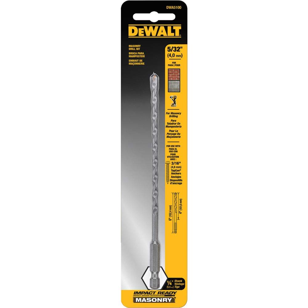 DeWalt Masonry Drill Bit - Fast Drilling -5