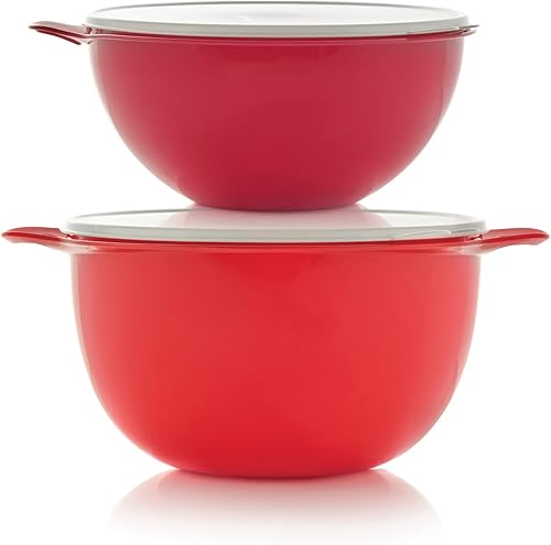 Tupperware Brand Thatsa - Juego de cuencos de preparación y almacenamiento, aptos para lavavajillas y sin BPA, incluye Mega tazón (10 L42 tazas),