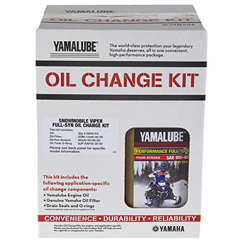 Yamaha Sidewinder/SR Viper Full Synthetic Oil Change Kit, #LUB-SMBCG-KT-25