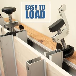 Fulton Panel Max Glue Press System, 43" Long with 4-Way Clamping Action, Clamp Ideal for Glue Up of Small & Large 41" Flat Wood Panels