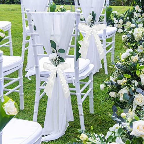 Bows Antenna Bows Wedding Decoration Bows Gift Bows White With Hearts For Weddings Decoration Sugar Bags 30Pcs Party Decorations For Men 21St Birthday #TOP4