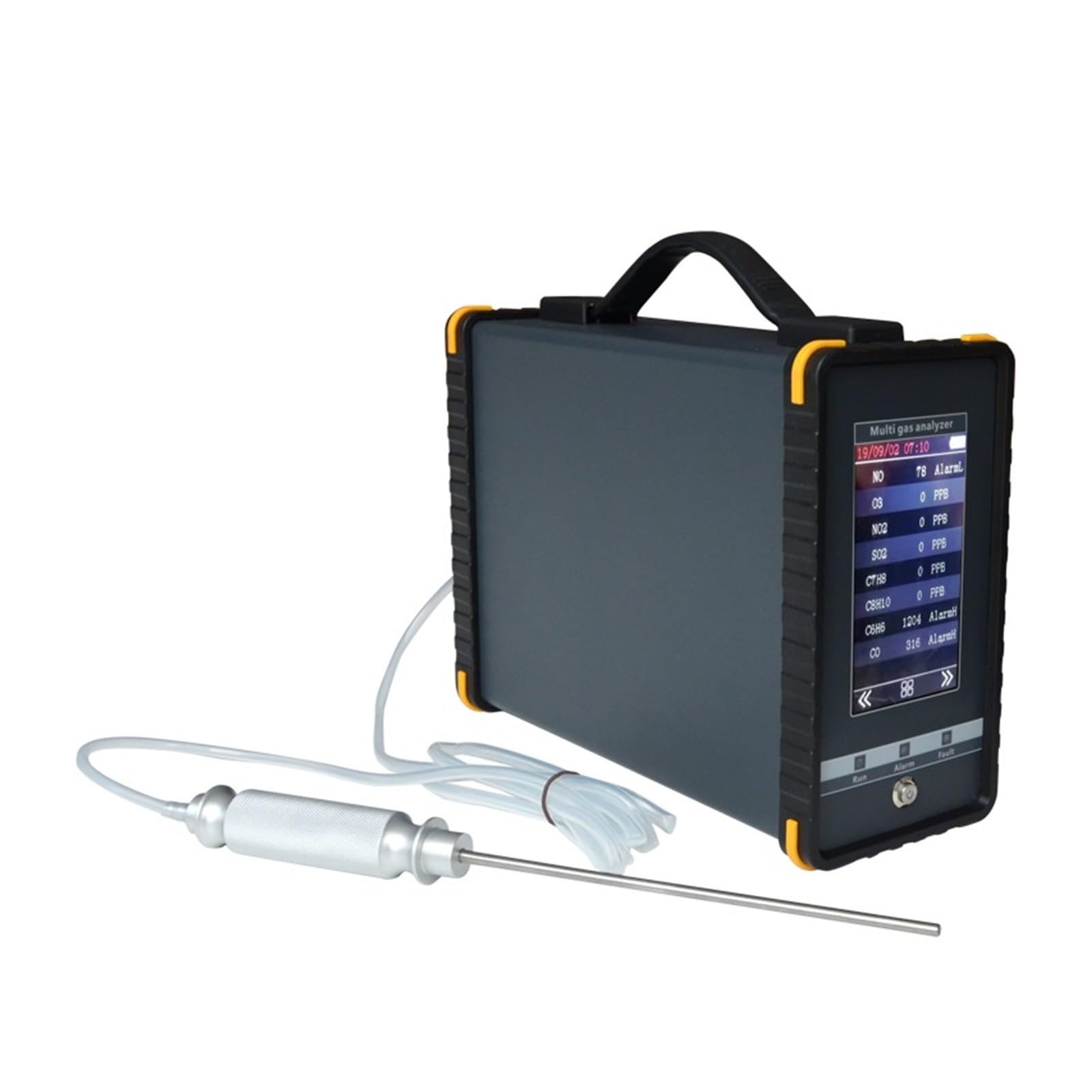 Ulsfvgaxrtk Sf6:0-100Ppm Gas Detector, Heat-Resistence Multi-Gas Analyzer, 16 In 1 Flue Gas Detector With Long Probe Of Dehumidification(Sf6:0-100Ppm)