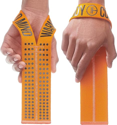 WARM BODY COLD MIND V1 Lifting Wrist Straps for Olympic Weightlifting - Rated at 660 lb - Hand Wraps...