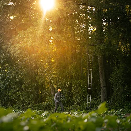 Rivers Edge RE649 2-Man Ladder Stand 18' 2-Man, Black
