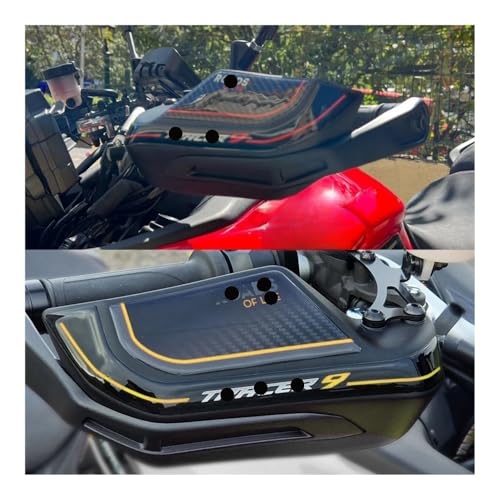 Accessoires moto Tracer 9GT 2023 : protège réservoir et mains