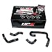 HPS 57-1323H-BLK-2 Black Silicone Heater Hose Kit (Coolant)