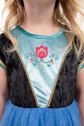 Disfraz niña vestido fiesta princesa sin purpurina M miniatura 6