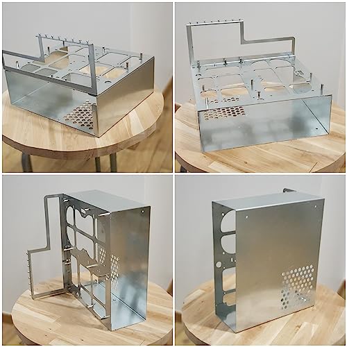 Carcasa abierta para PC ATX P-CASE 1 RAW banco de pruebas chasis modular mini 2