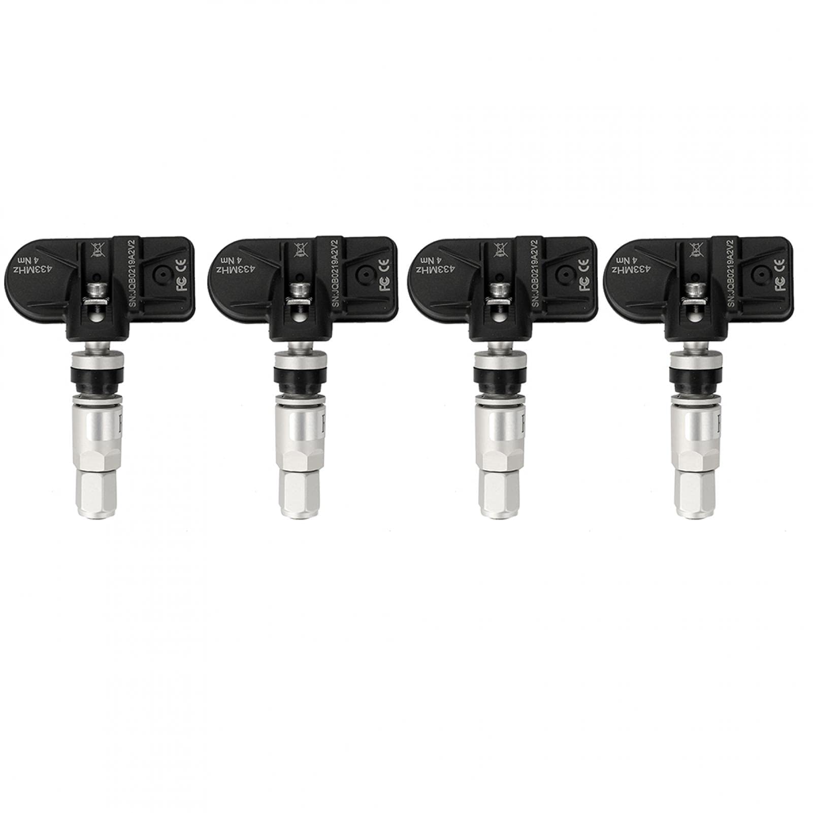 Alarma de presión de neumáticos, sistema de monitorización de presión de neumáticos de coche automático USB TPMS con sensor interno para navegación Android