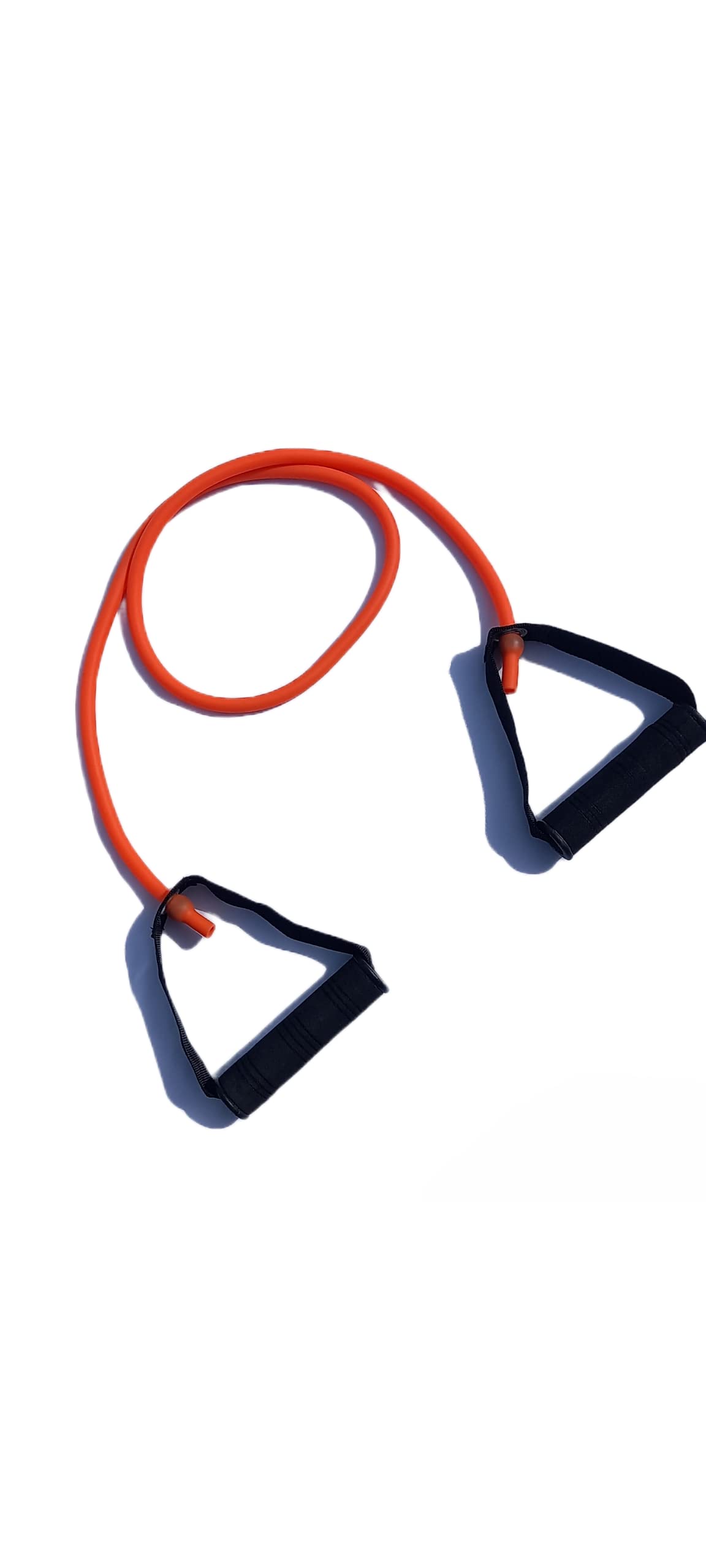 FORGO Resistance Tube Exercise Bands for Stretching, Workout, and Toning for Men, and Women, Rubber Band, Toning Tube Resistance Band, Excersice Band 2