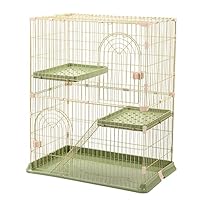 【グリーン】猫 ケージ キャットケージ 3段 猫ゲージ 多段 留守番 脱走防止 51oIEJH-RNS._SS200_.jpg