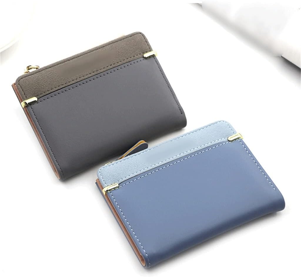 HBJWOV Women's Wallets Short Female Money Purse Purses Card Holder Small Ladies Wallet Hasp Mini Clutch(D)