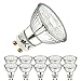 Produktbild EACLL GU10 LED Neutralweiß 5W Leuchtmittel 535 Lumen 4000K Birnen kann Ersetzen 50W Halogen. Kein Flimmern Strahler, Diffus Lichtwinkel 120° Reflektor Lampen, Neutralweiss Licht Spotleuchten, 10 Pack