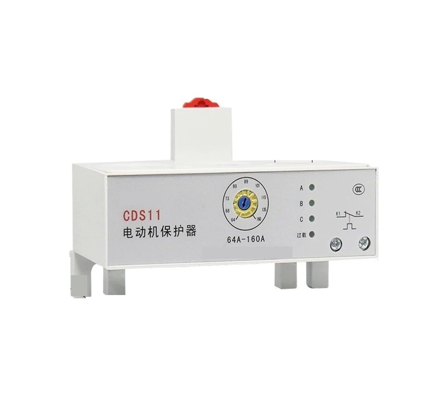 CDS11 Motor Comprehensive Protector Phase Loss Phase Sequence Setting Current 1A-320A Overload Protector(4A 10A Small housing)