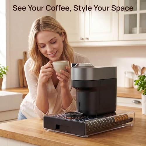 Image of Vtopmart Coffee Pod Drawer Organizer for Nespresso Vertuo Pods
