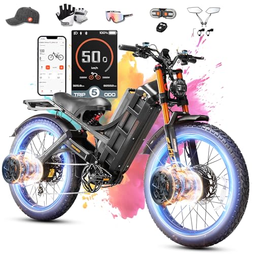 eAhora 2026 Romeo Pro 3 50Mph/Peak 5600W Dual Motor Electric