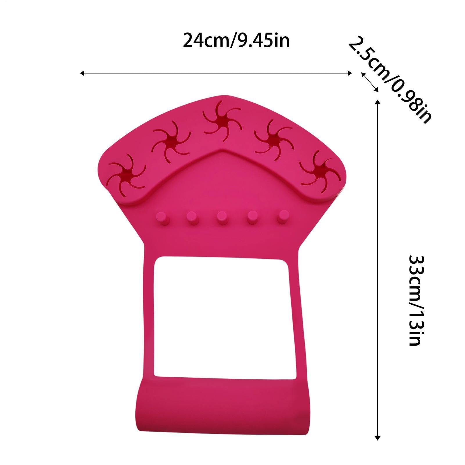 Tappetino in silicone per le unghie Stazione per manicure unghie e mani | Poggiamano e supporto in silicone per manicure per Donne, Trucco, Pratica, Pittura, Salone, Festa, Laboratorio