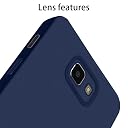 Pikkme Samsung Galaxy J7 Prime Back Cover Soft Matte Liquid Silicone TPU | Camera Protection | Shockproof Slim Back Case for Samsung Galaxy J7 Prime (Blue) gallery image