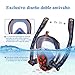 GUFAN Mascara de Buceo, 2019 Respiración Segura patentada Gafas de Buceo Completa,...