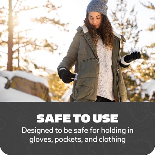Yaktrax Geothermal Hand Warmers 10 Count - Air-Activated, Up to 10 Hours of Heat - Compact and Portable Warmth for Outdoor Activities, Winter Sports, and Emergency Kits - Thumbnail 6