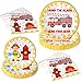 Firefighter Party Supplies, Firefighter Party Decoration, Firefighter Party Favors (FIREFIGHTER PLATES & NAPKINS)