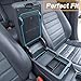PIMCAR 3-Piece Center Console Organizer Set for 2023-2025 2026 Honda CR-V & CR-V Hybrid - Custom Fit Armrest Tray, Console Tray and Hidden Storage Box, Durable ABS Car Accessories