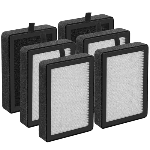 Filtre LV-H128 pour Levoit, 6 rechanges pour l'air de la chambre