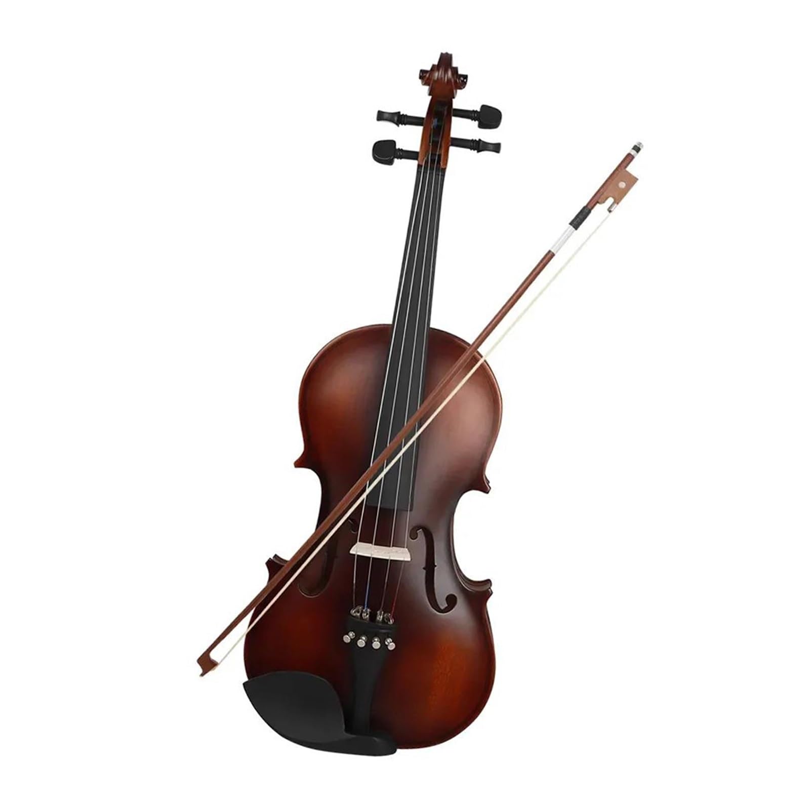 Violino Violino Acustico In Legno Massello 4/4 | Finitura naturale opaca vintage(3/4)