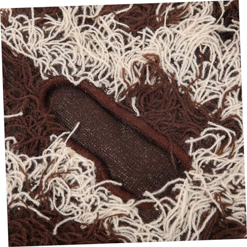 Ipetboom Ski Mask Balaclava para Hombres y Mujeres, Gorro de Lana Antiviento con Cubierta Facial Completa, Suave y Transpirable, para Frío y Deportes, Color Café miniatura 7