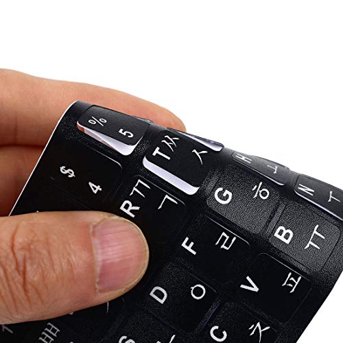 Protector de teclado GARASANI 3 pack blanco letras coreanas miniatura 6