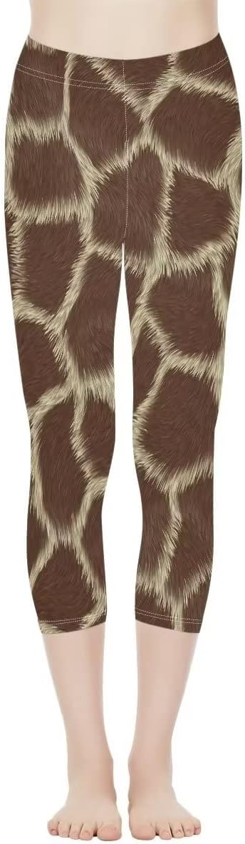 Hawapod Cropped Athletic Leggings High Waisted Yoga Pants for Women Sportswear