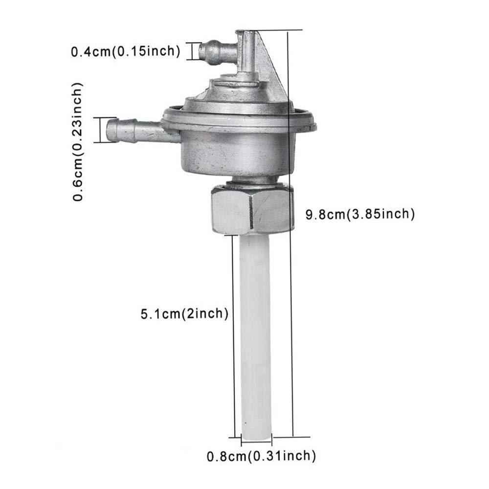 Amazon | VideoPUP バイク用ガソリンタンク キャップ付き プラスチック