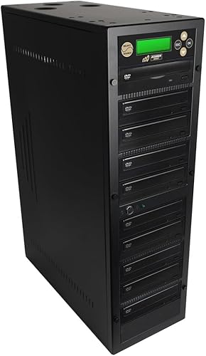 Acumen Disc Duplicator 1 to 9 Disc Tower (Standalone, 24x Writers)