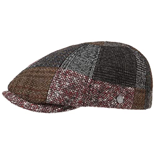 Lierys Delico Patchwork Flat Cap Women/Men Brown 7-7 1/8