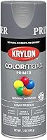 Vista 37 de Krylon K05562007 COLORmaxx Acabado transparente acrílico para uso en interiores y exteriores, color cristal satinado, 11 onzas (paquete de 1)