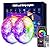 Ledagic Led Lights for Bedroom 150ft (2 Rolls * 75ft) Music Sync Color Changing Led Strip Lights with 60 Key Remote and App Control RGB Led Light Strip for Home Party Room Decoration
