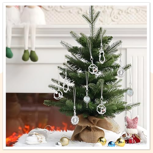 50 Stücke Einfache Silber Handy Lanyard Strap für Schlüssel Schlüsselanhänger,Handyanhänger Schlaufen mit Karabiner,Telefonring Strap Handy Charm Cord zum Pendents USB Schüsselanhänger