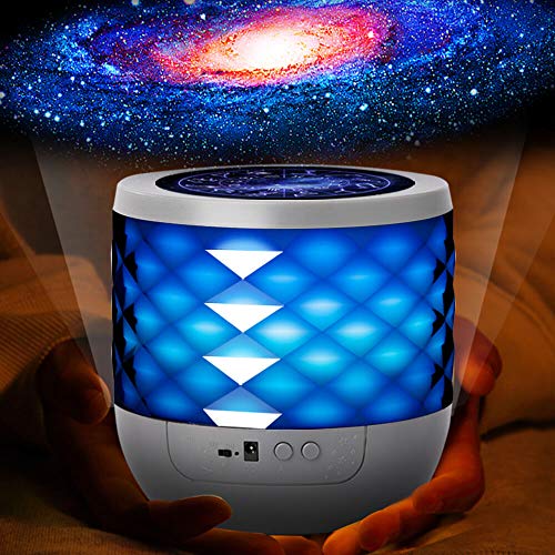 KISTRA Night Lights Projector for Kids Room (6-Films), Infant Sleep Soother 360° Rotating