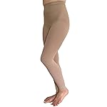 Bioflect Compression Leggings with Bioactive Raised Massaging Knit - for Support and Comfort - Sand XXL