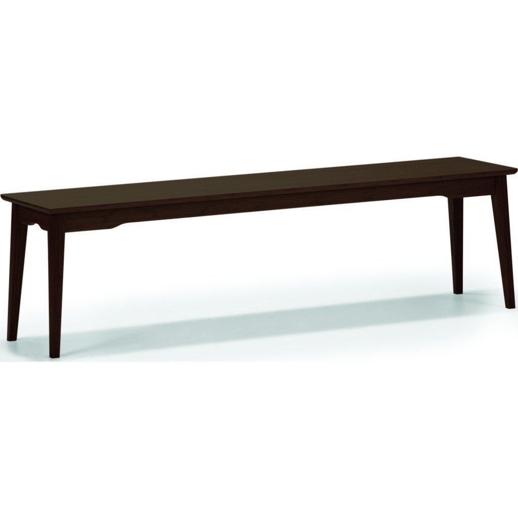 Greenington Currant Long Bench, Black Walnut
