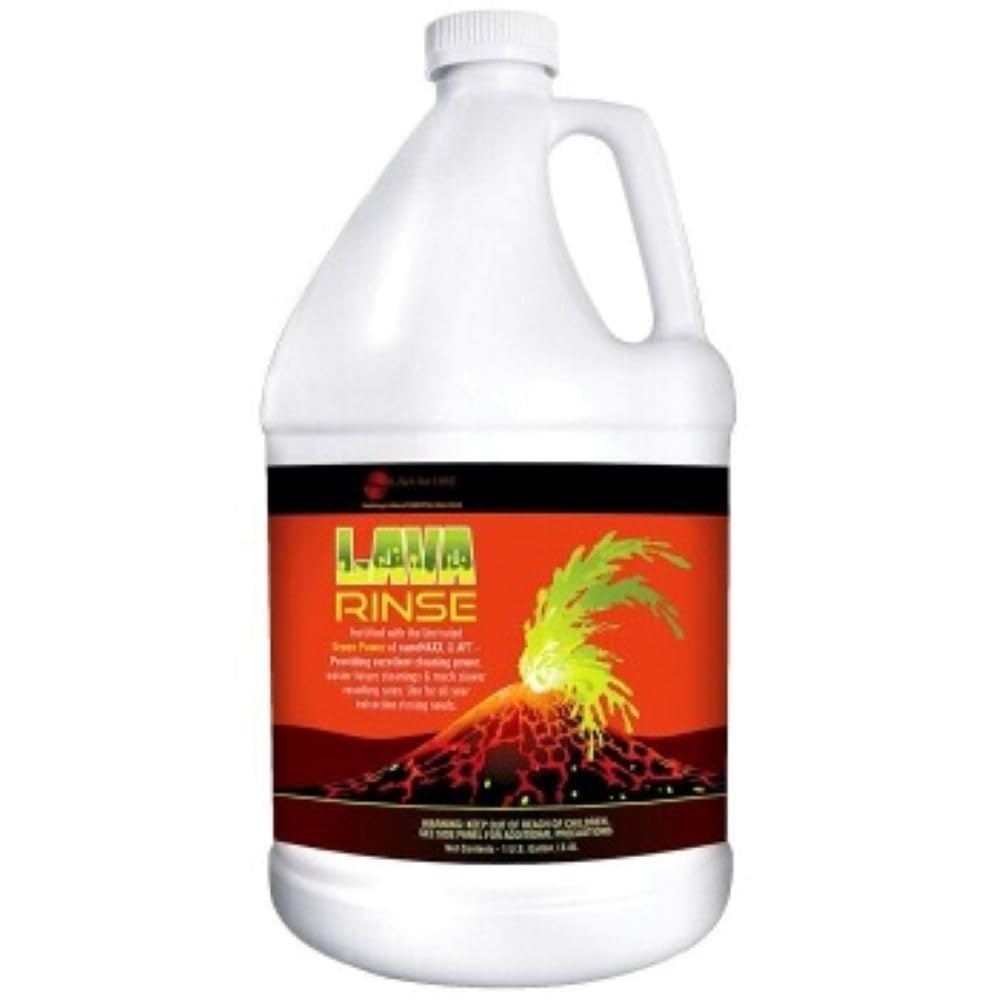 LAVA Rinse Professional Carpet Cleaning Solution, 1 Gallon, Extraction Rinse with Advanced Filtration Technology