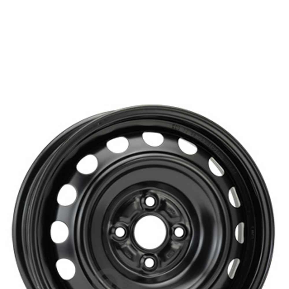 4x Alcar Stahlfelgen 4-7615 5.0Jx15 ET39 4x100 kompatibel mit Toyota Yaris