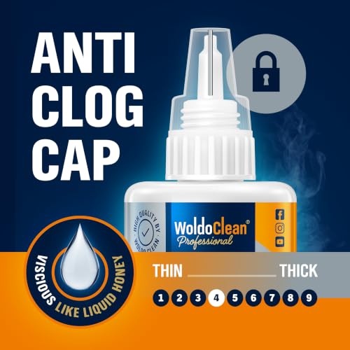 Image of WoldoClean Metal Super Glue 50g Extra Strong Adhesive - Heavy Duty Waterproof Bond for Stainless Steel, Aluminum, Iron, Copper, Heat Resistant