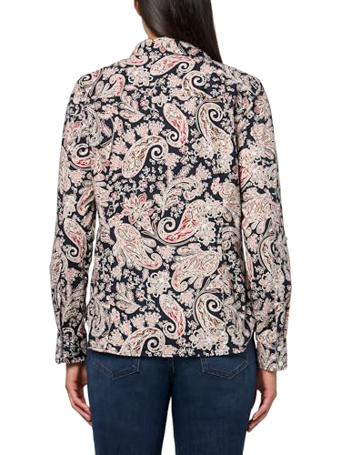 Image of Nautica Women's Button Front Long Sleeve Roll Tab Shirt