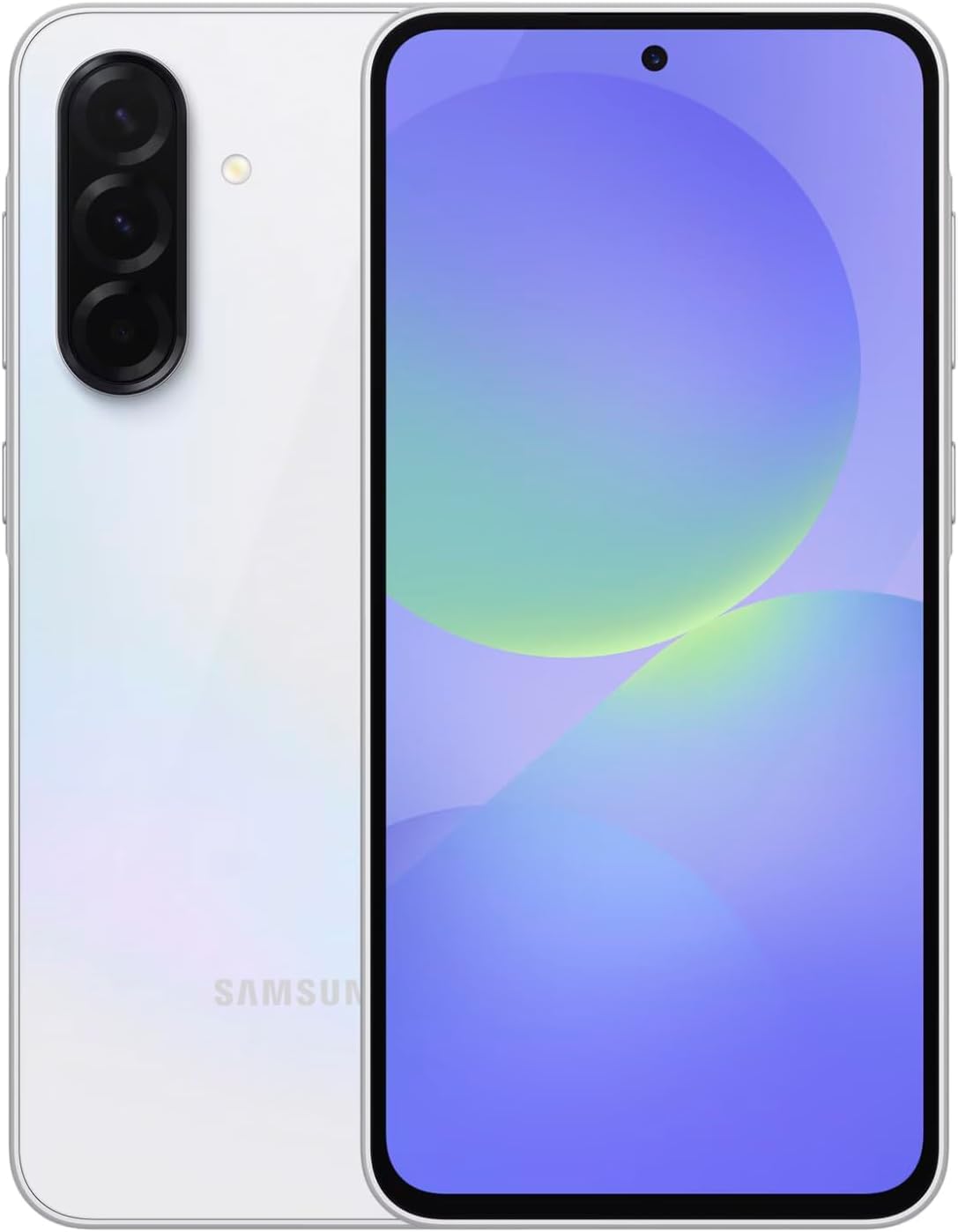 samsung galaxy a36 5g ai (for tmobile mint tello & global) (256gb + 8gb) nfc version latina unlocked sm-a366e/ds 6.6" 120hz 50mp triple (awesome white sm-a366ezagtpa)