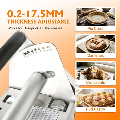 Commercial dough sheeter machine
