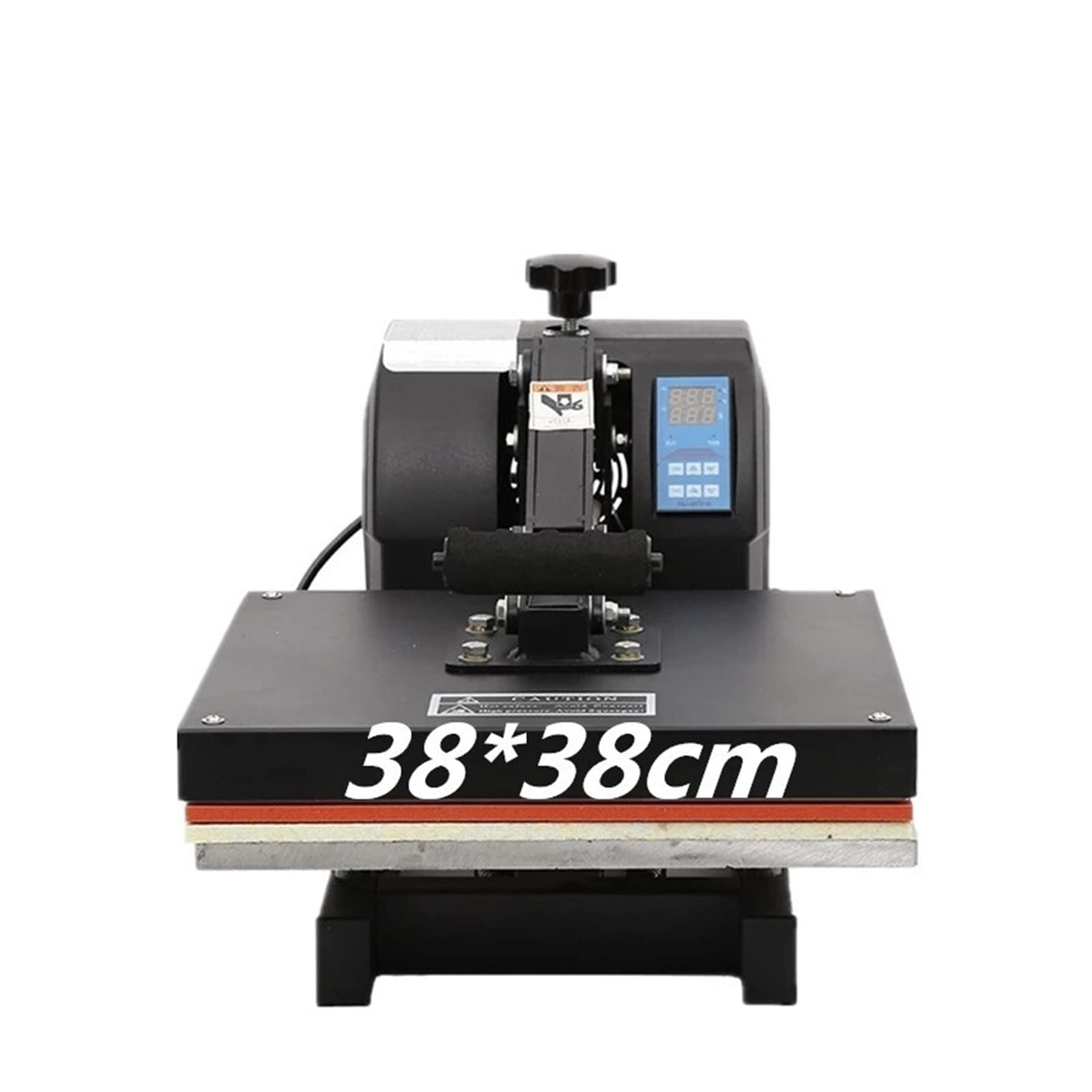 38x3 8 cm Máquina de prensa de calor de alta presión Máquina de impresión de camiseta de sublimación de sublimación Case de teléfonos Puzzle Rouse Glass Rock