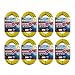 US Wire 73100 14/3 SJTW 3-Wire Grounded Yellow Vinyl Cord with Illuminated Plugs (100-Feet) Bundle (8 Items)
