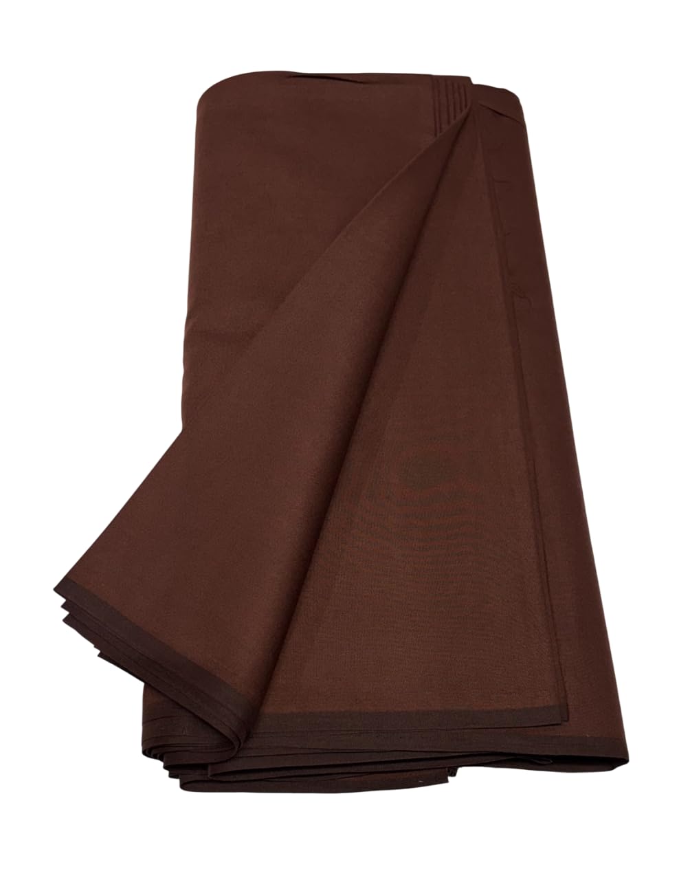 BKRKJ for Women & Men Merino Wool Spun Fabric for Stitching Woollen Suits Salwars Shirts Kurta Pyjama Pathani Suits Blouse Scarf Patiyala Chudidar,Coffee Brown 124 (1 Meter)-image-3